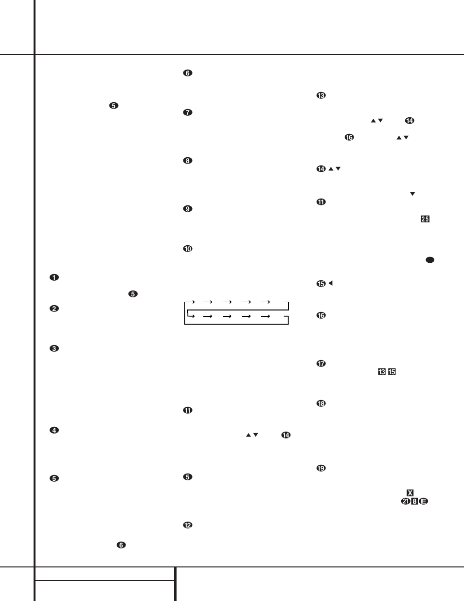 Main remote control functions, 12 main remote control functions | Harman-Kardon AVR 310 User Manual | Page 12 / 54