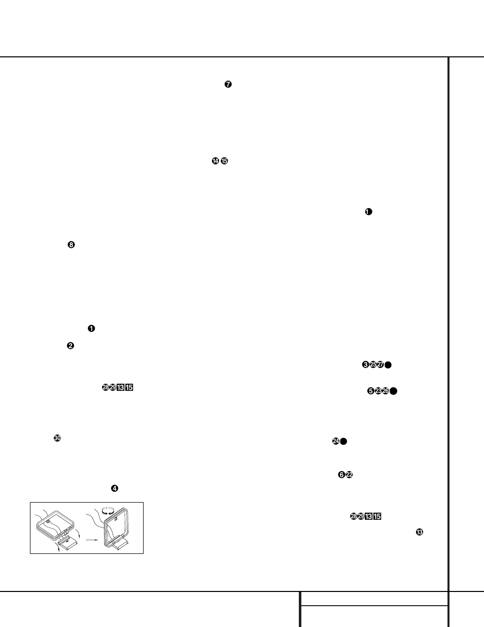 Installation and connections | Harman-Kardon AVR 310 User Manual | Page 15 / 54