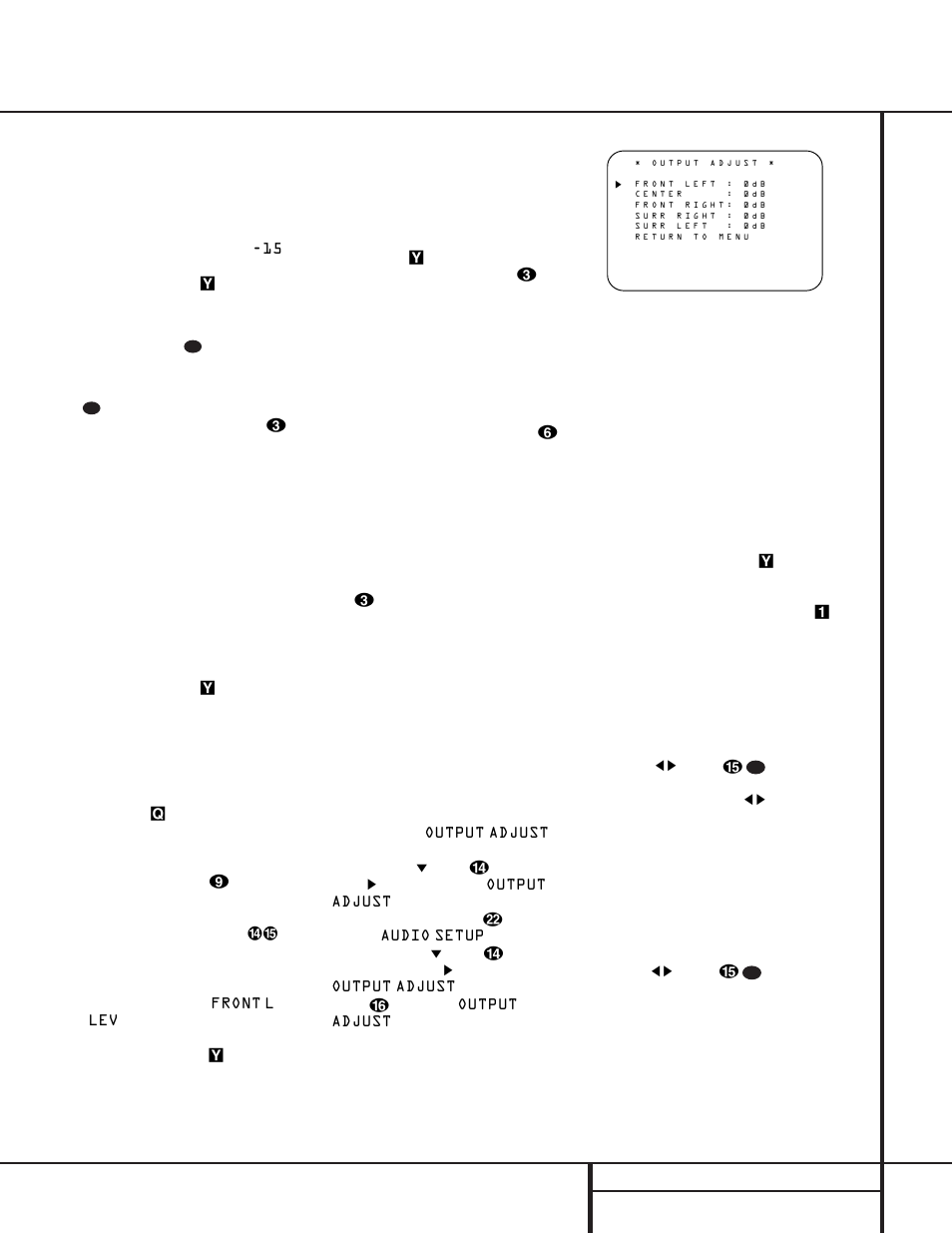 System configuration, 23 system configuration | Harman-Kardon AVR 310 User Manual | Page 23 / 54