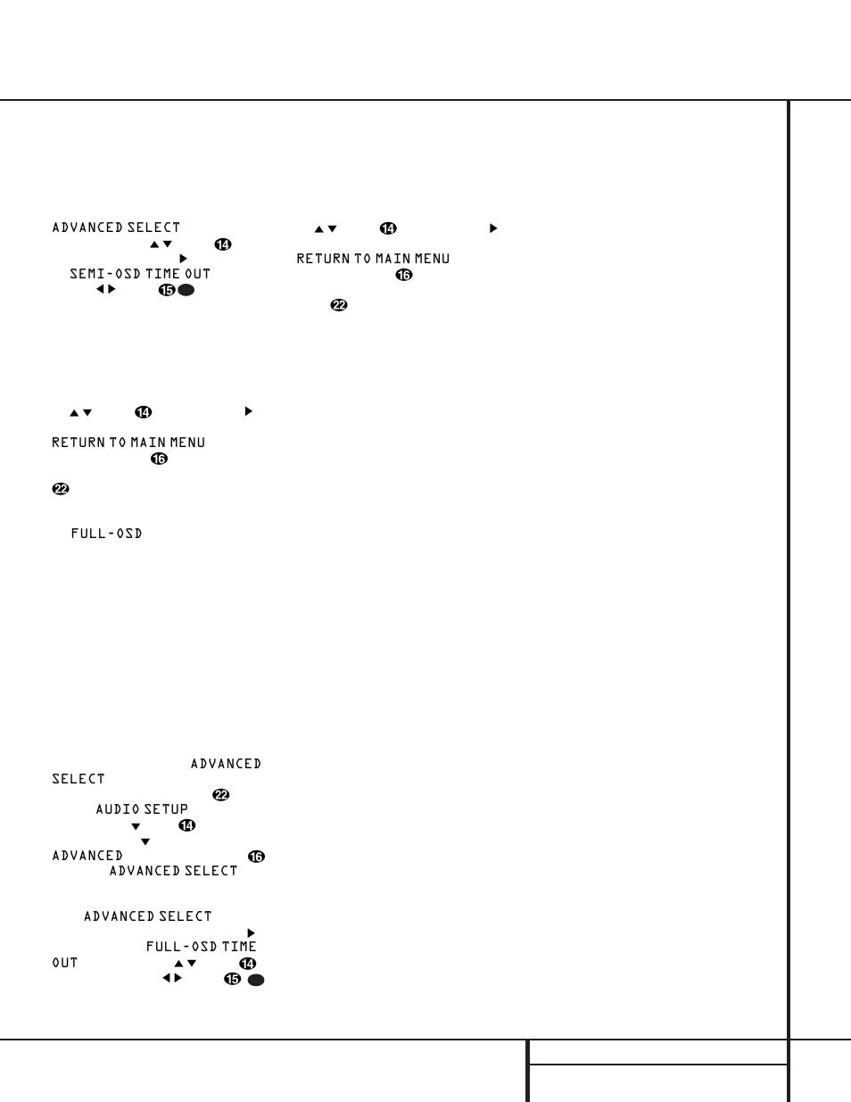 Advanced features, 33 advanced features | Harman-Kardon AVR 310 User Manual | Page 33 / 54