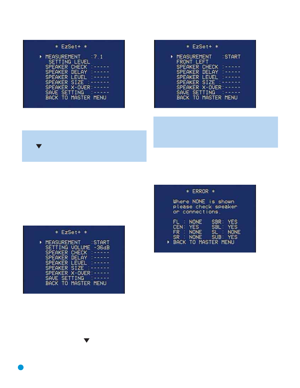 Initial setup | Harman-Kardon AVR 245 User Manual | Page 32 / 72