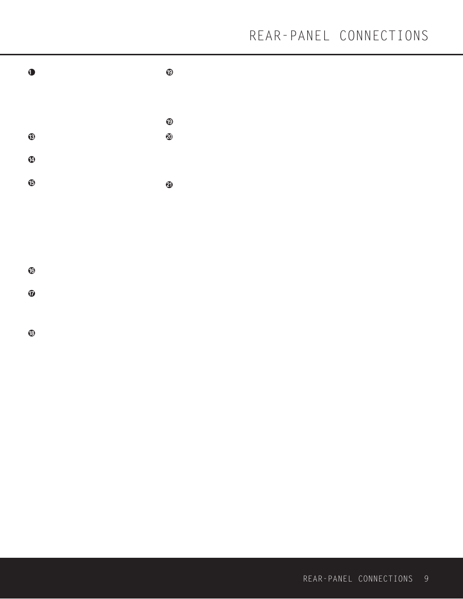 Rear-panel connections | Harman-Kardon HK 3380 User Manual | Page 9 / 20