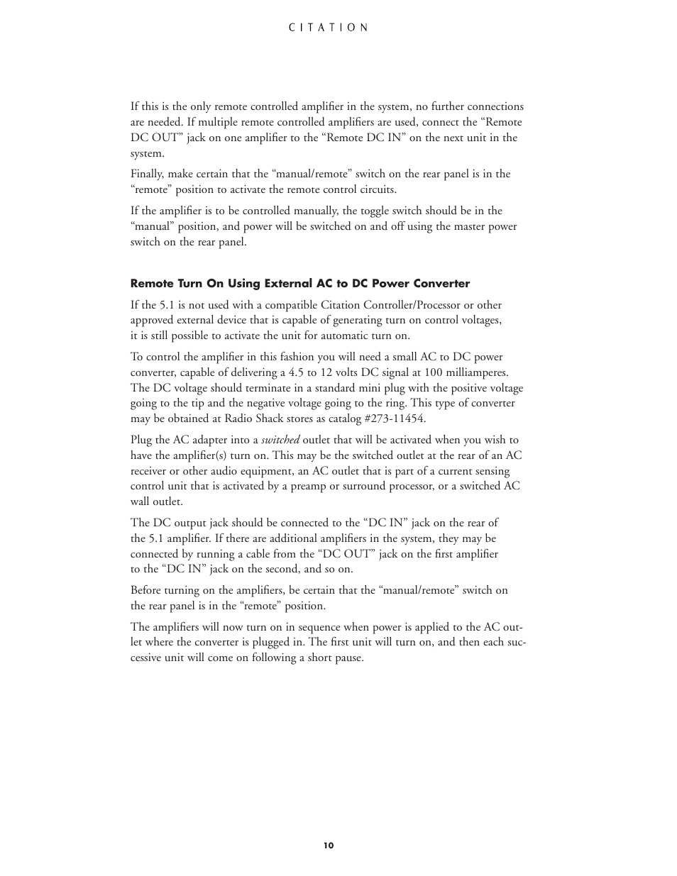 Harman-Kardon CITATION 5.1 User Manual | Page 10 / 24
