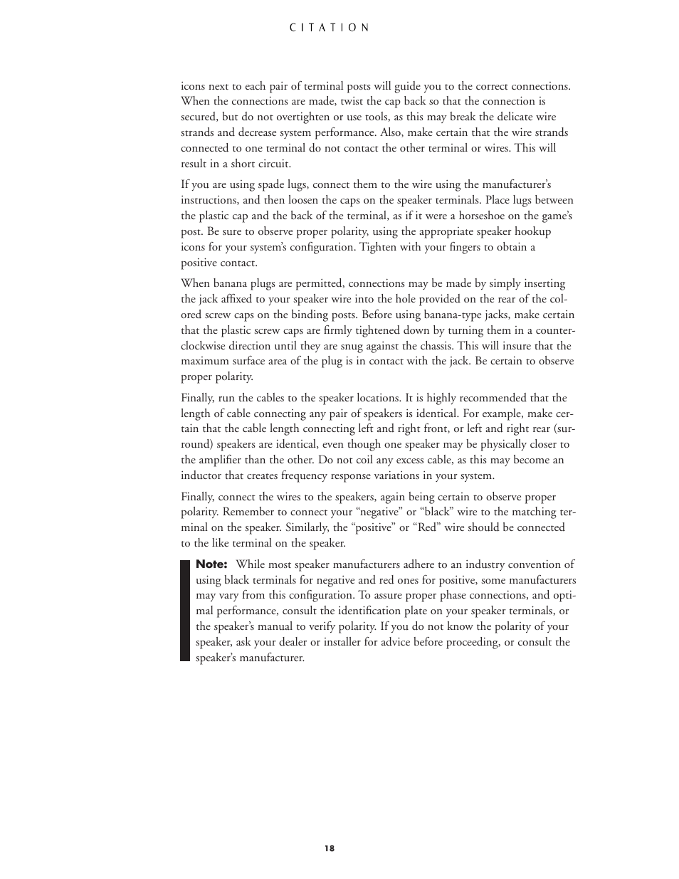 Harman-Kardon CITATION 5.1 User Manual | Page 18 / 24