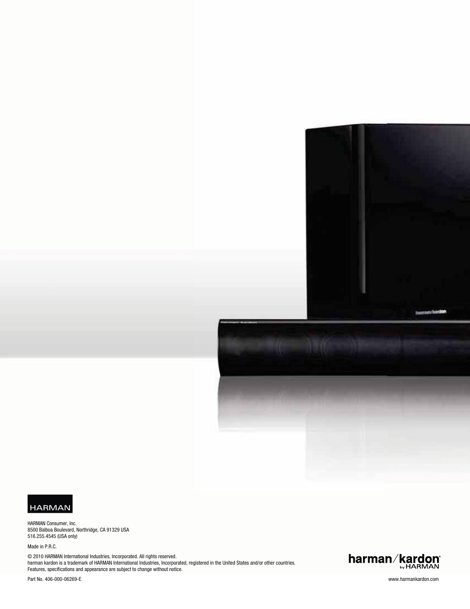 Harman-Kardon SB 16 User Manual | Page 14 / 14
