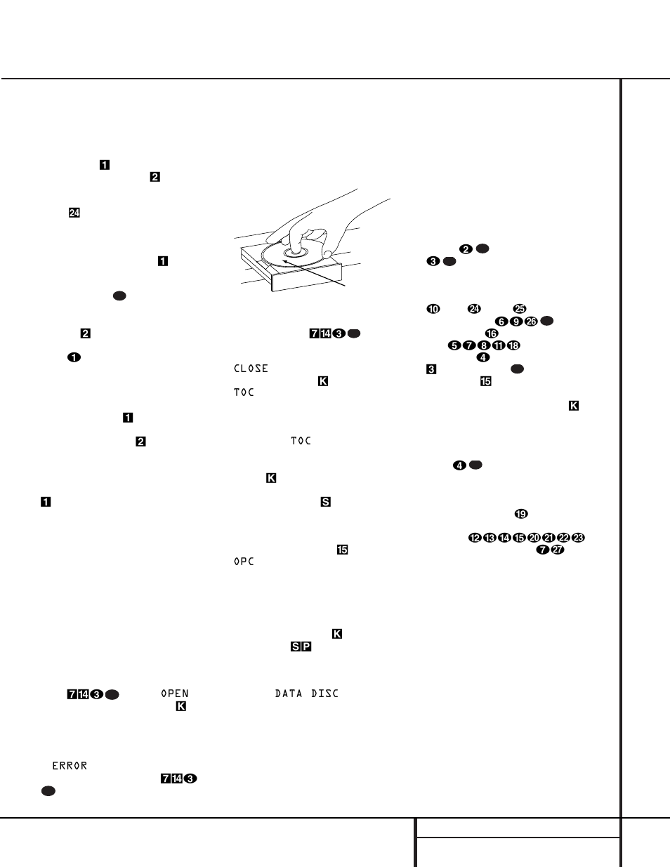 Playback basics | Harman-Kardon CDR 2 User Manual | Page 15 / 24