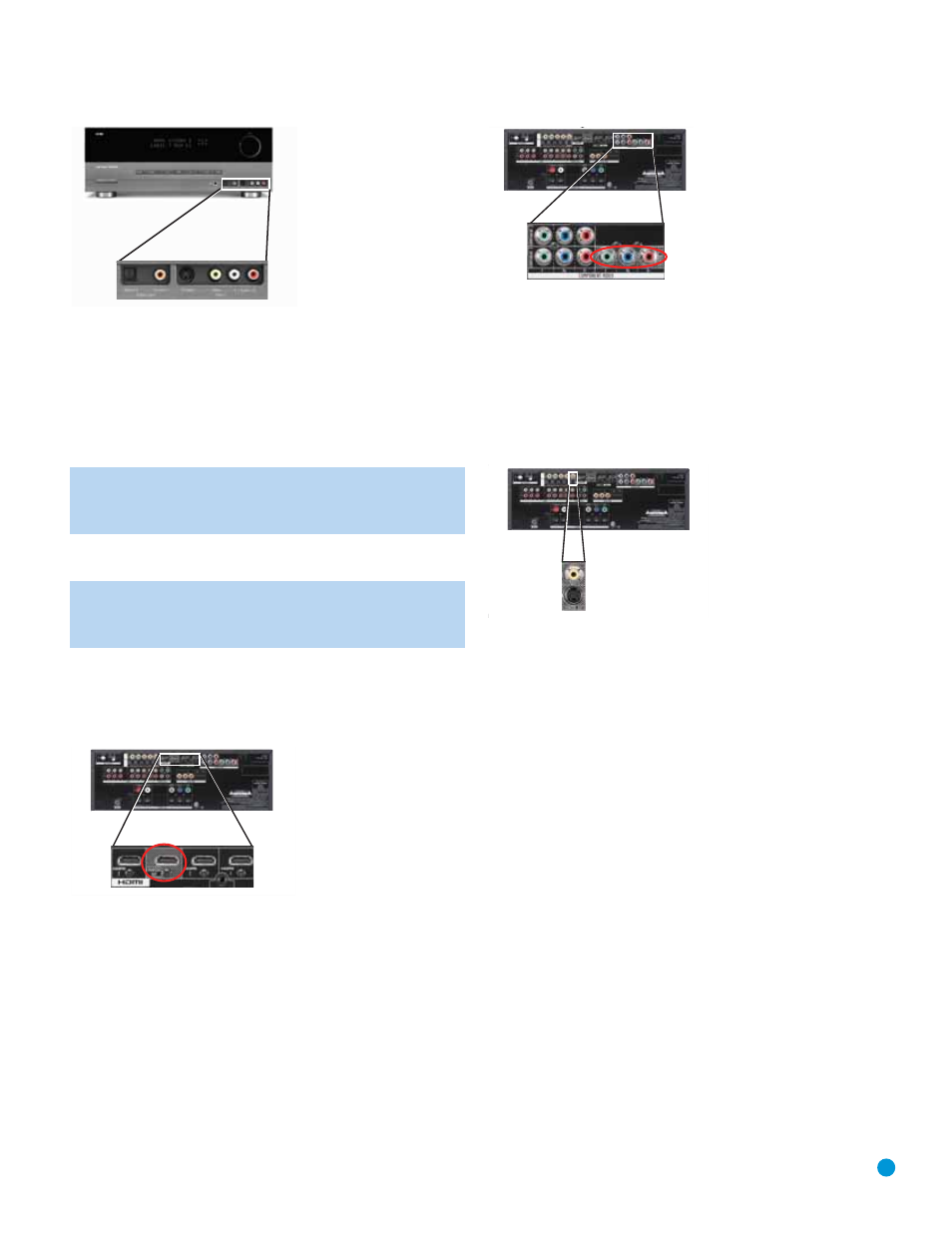 Installation, Step five – connect the video display, Step six – plug in ac power | Step seven – insert batteries in remote | Harman-Kardon AVR 154 User Manual | Page 25 / 60
