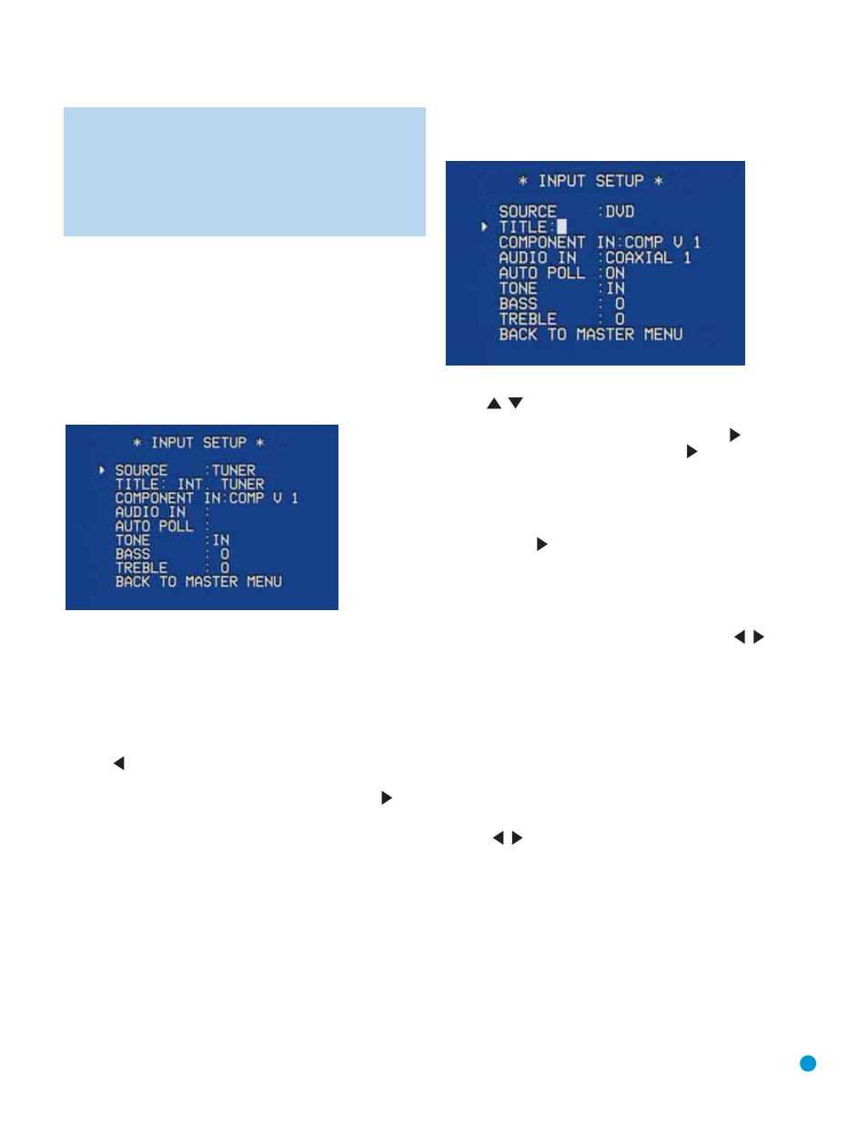 Initial setup, Step five – configure sources | Harman-Kardon AVR 154 User Manual | Page 33 / 60