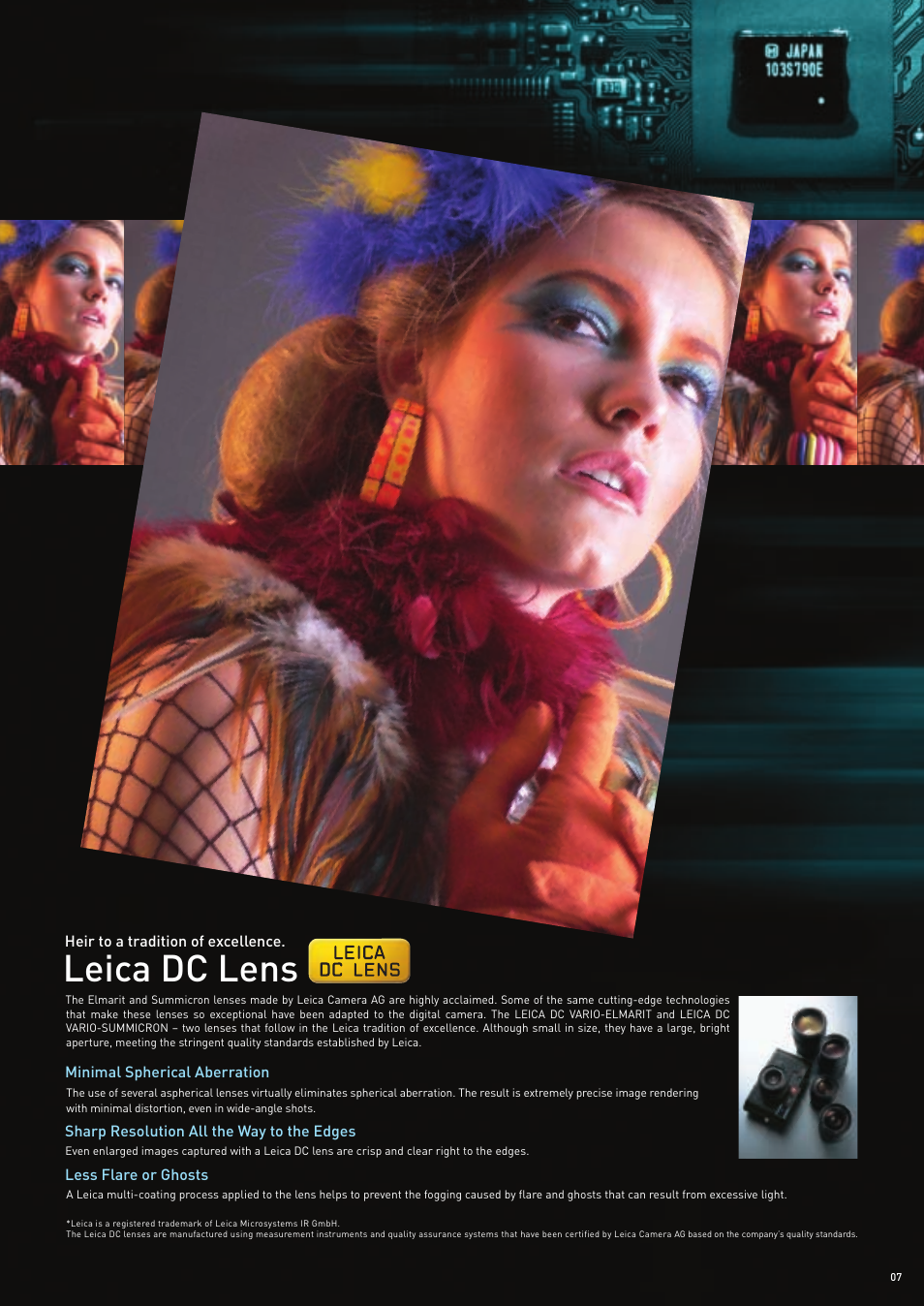 Leica dc lens | Harman-Kardon FZ20 User Manual | Page 7 / 28