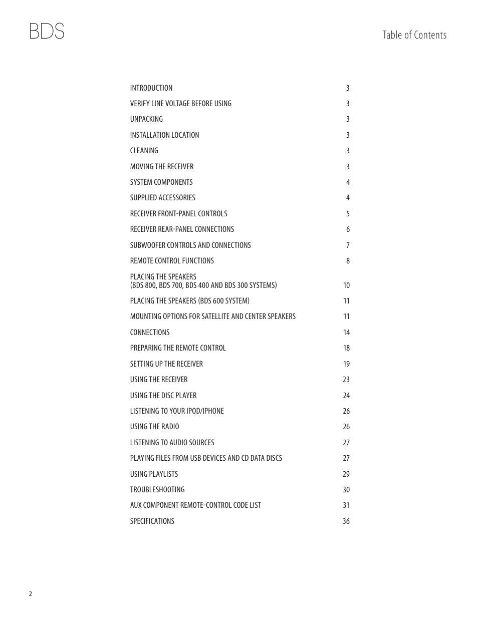 Harman-Kardon 950-0321-001 User Manual | Page 2 / 38