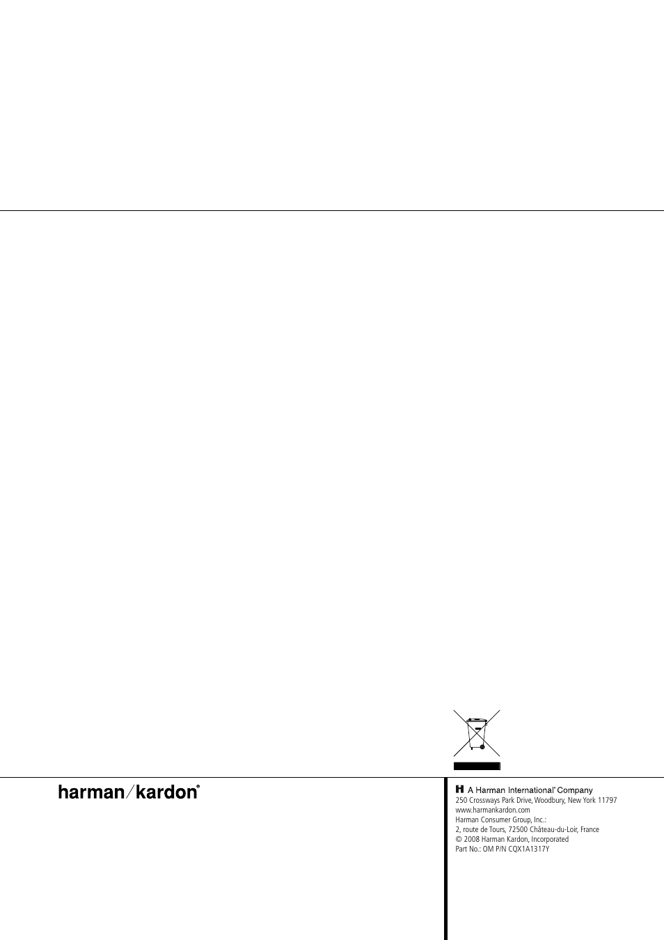 Harman-Kardon AVR 155 User Manual | Page 52 / 52