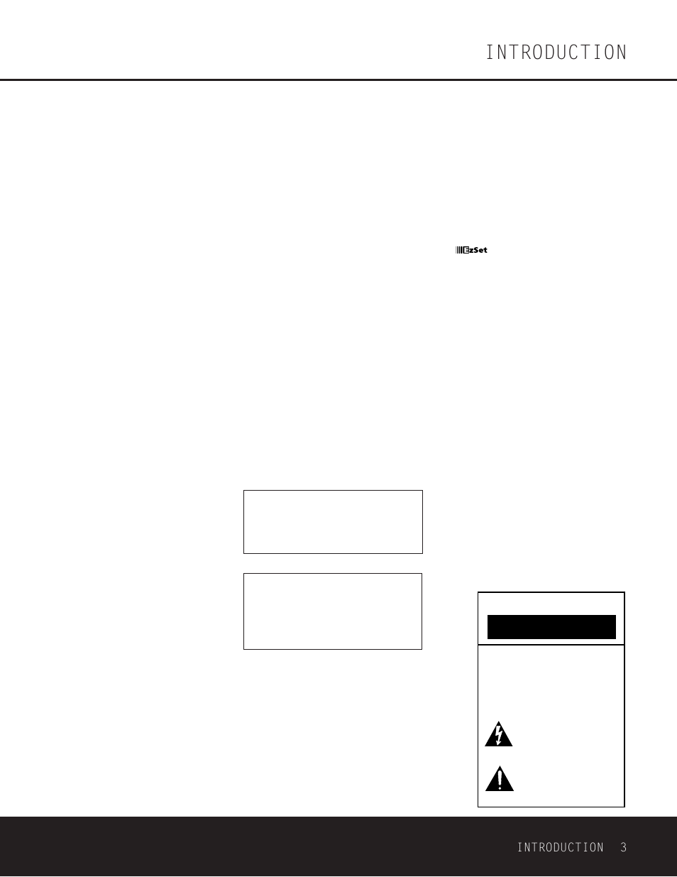 Introduction, Caution, Introduction 3 | Harman-Kardon AVR 330 User Manual | Page 3 / 56