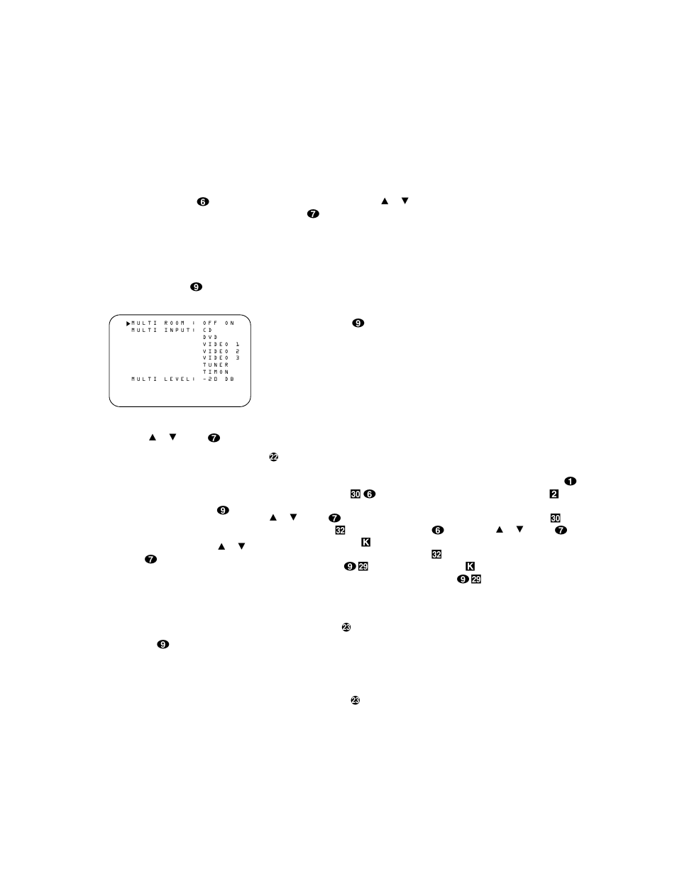 Multiroom operation | Harman-Kardon AVR65 User Manual | Page 32 / 52