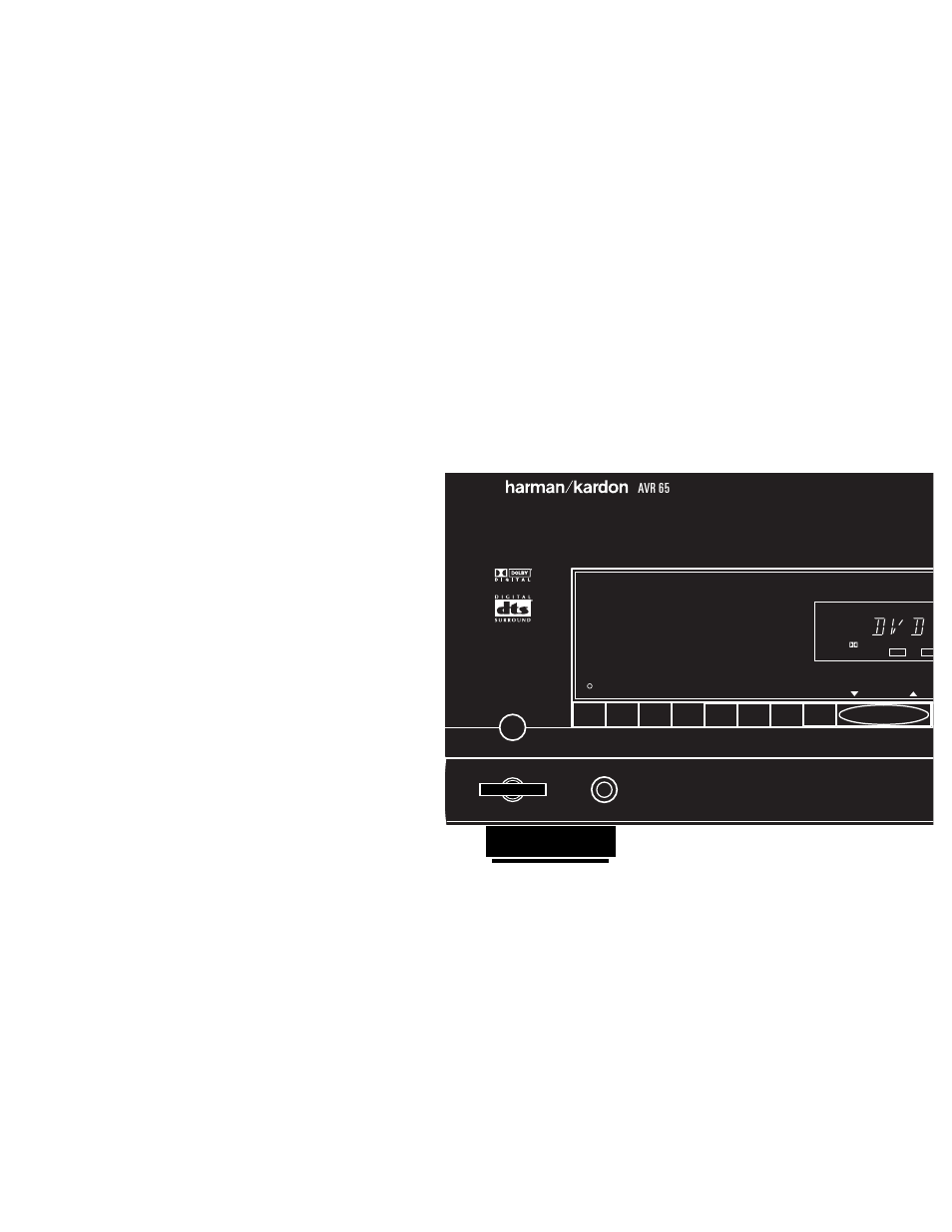 Avr 65 | Harman-Kardon AVR65 User Manual | Page 49 / 52