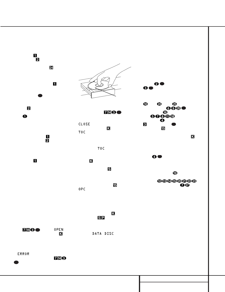 Playback basics | Harman-Kardon CDR 20 User Manual | Page 15 / 24