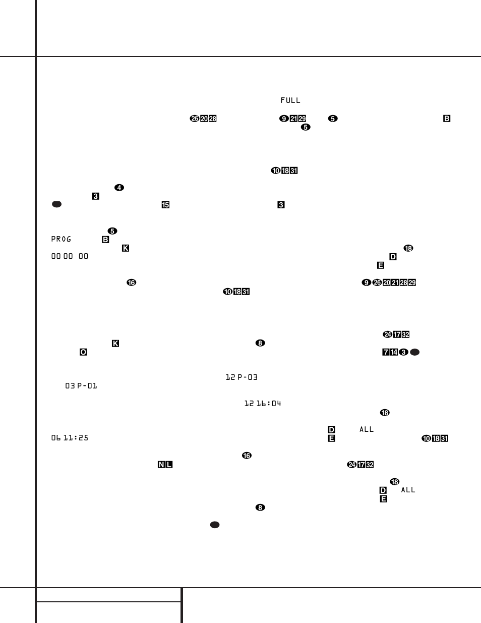 Program play | Harman-Kardon CDR 20 User Manual | Page 18 / 24