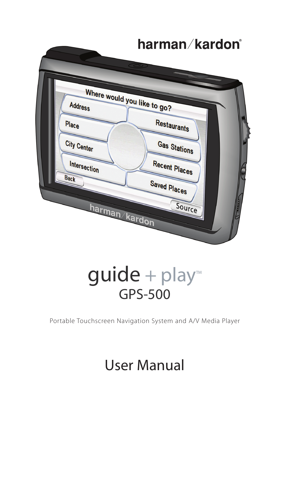 Harman-Kardon GPS-500 WE User Manual | 28 pages