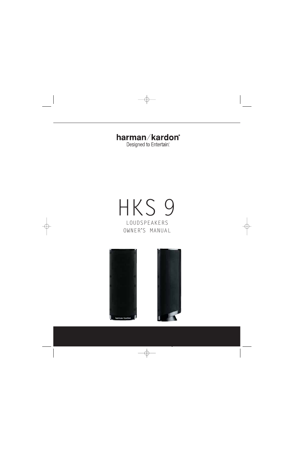 Harman-Kardon HKS 9 User Manual | 8 pages