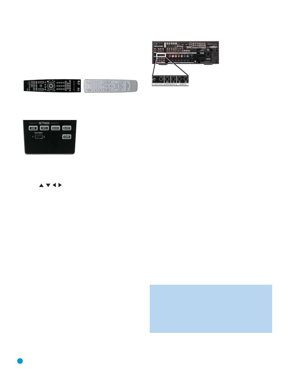 Installation, Step nine – remote ir inputs and output, Step ten – install a multizone system | Harman-Kardon AVR 3550HD User Manual | Page 28 / 69