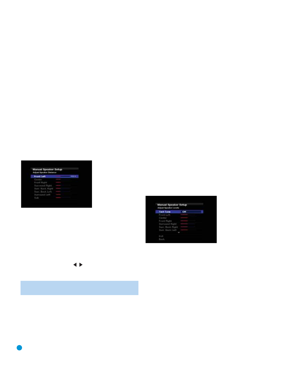 Advanced functions, Step four – setting channel output levels manually | Harman-Kardon AVR 3550HD User Manual | Page 44 / 69