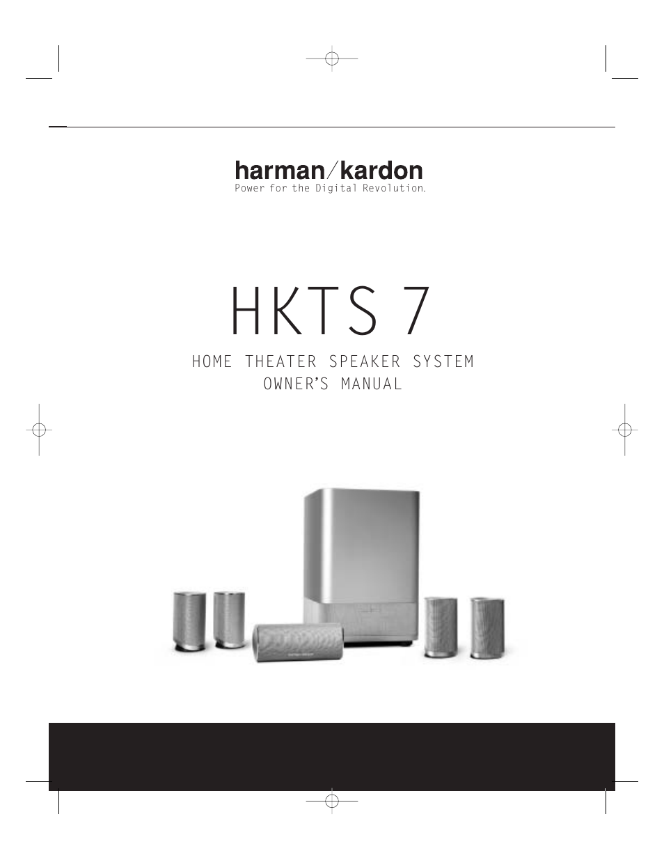 Harman-Kardon HKTS 5 OM User Manual | 16 pages