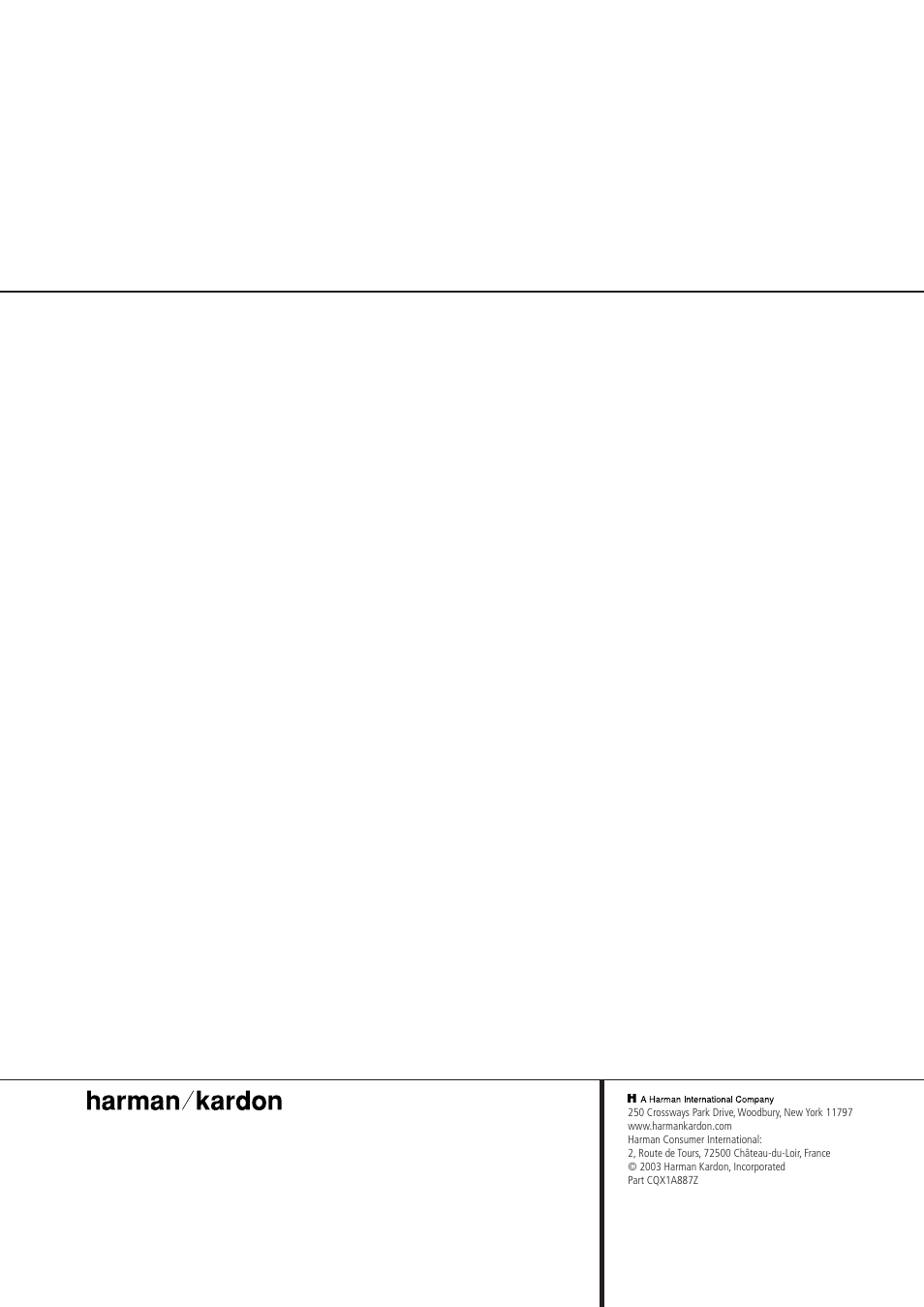 Harman-Kardon TU 970 User Manual | Page 14 / 14