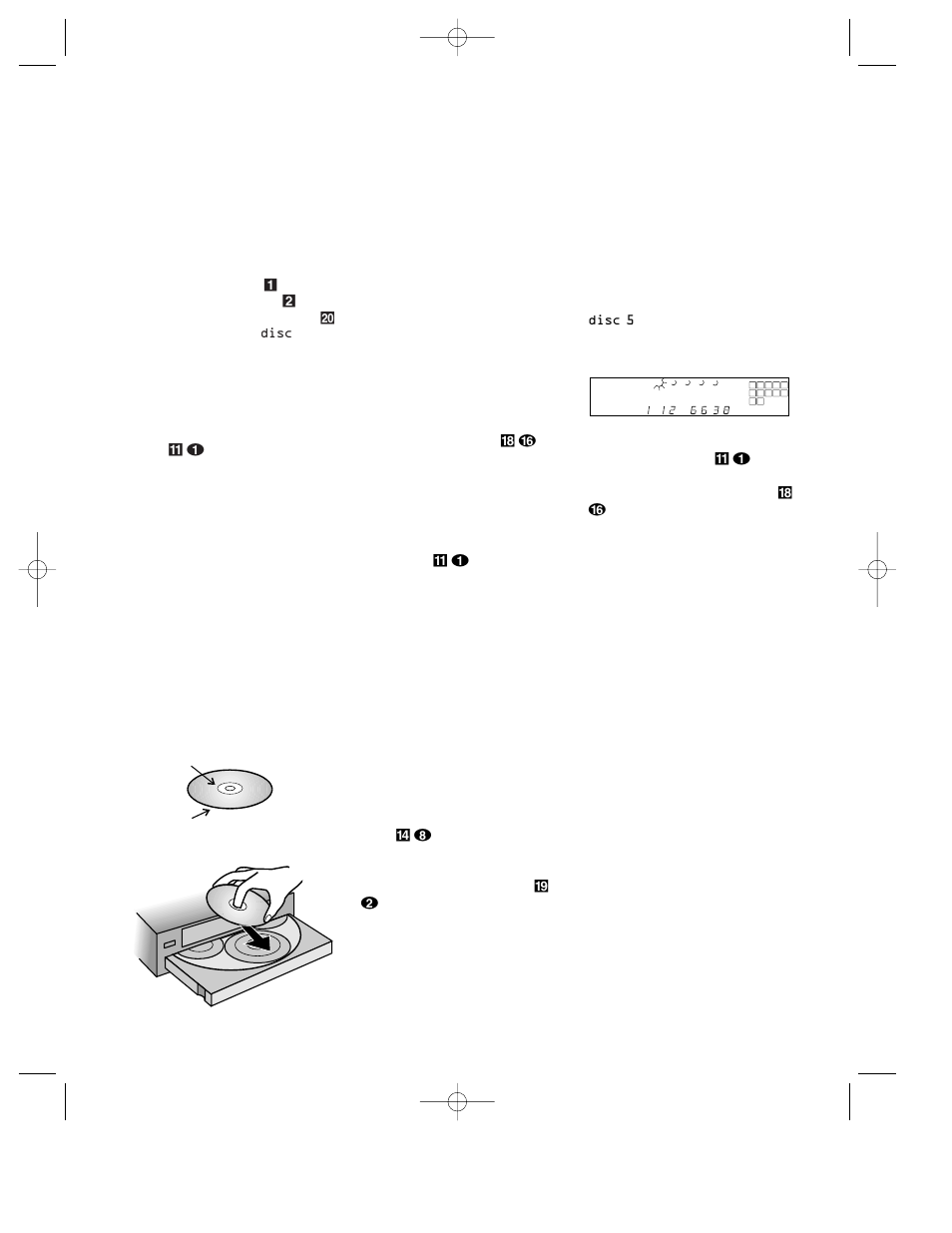 Operation, Loading discs | Harman-Kardon FL8350 User Manual | Page 13 / 20