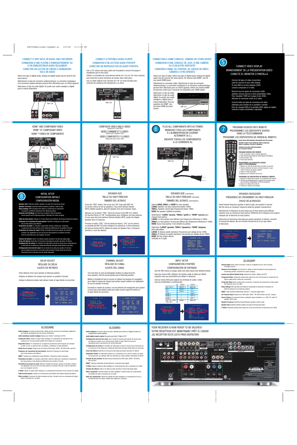 Harman-Kardon AVR 154 User Manual | Page 2 / 2