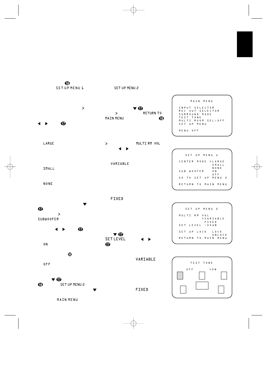 System configuration | Harman-Kardon AVR80 User Manual | Page 23 / 42