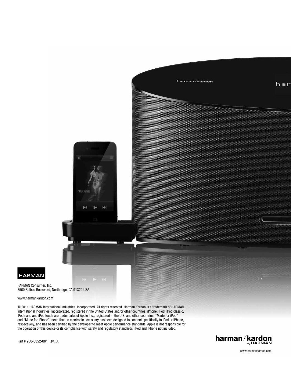 Harman-Kardon MS 150 User Manual | Page 12 / 12