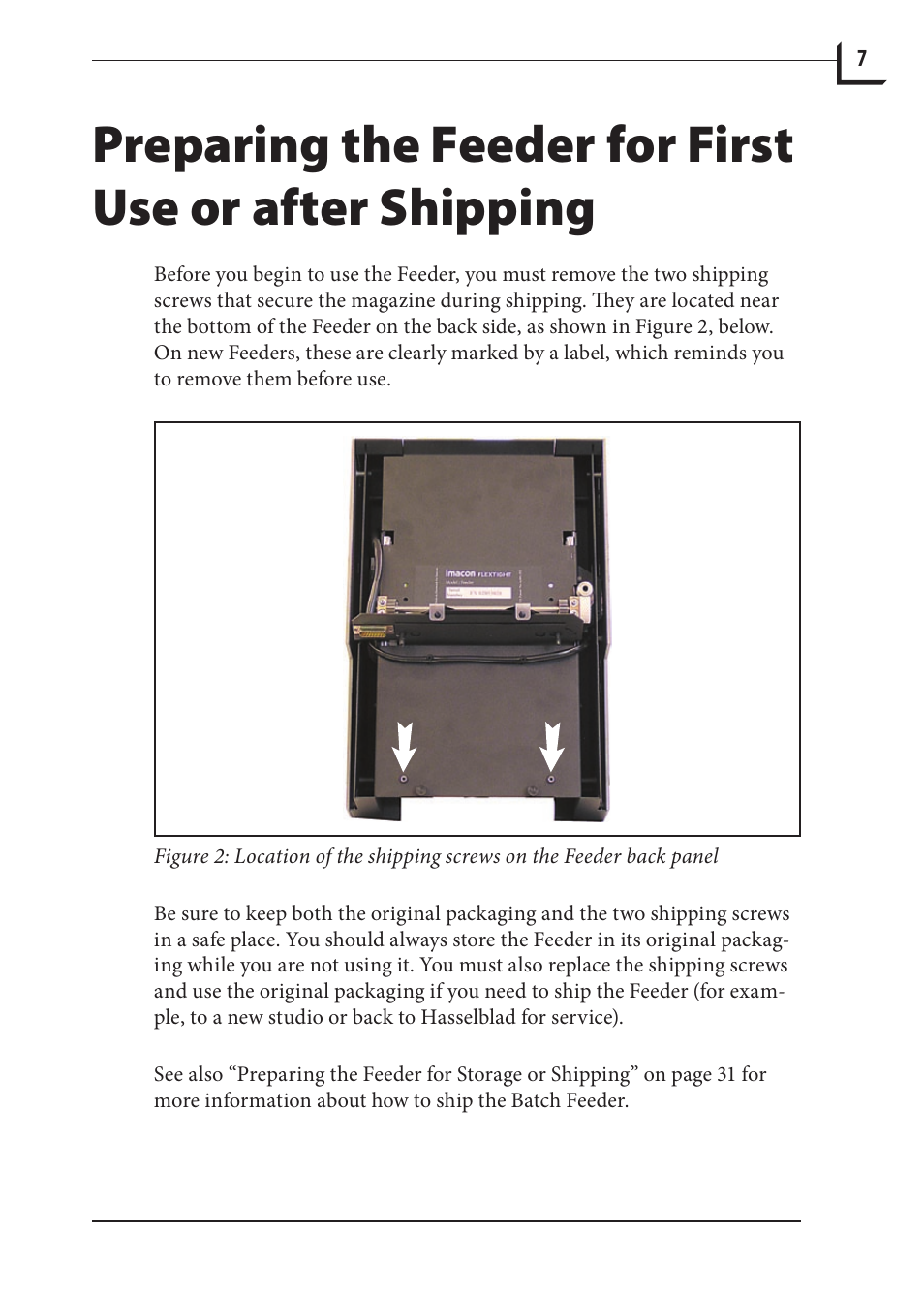 Hasselblad 848 User Manual | Page 7 / 36