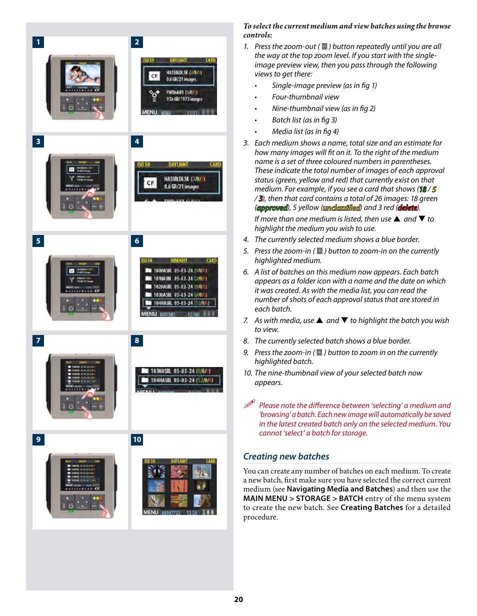 Hasselblad CF22 CF39 User Manual | Page 20 / 65