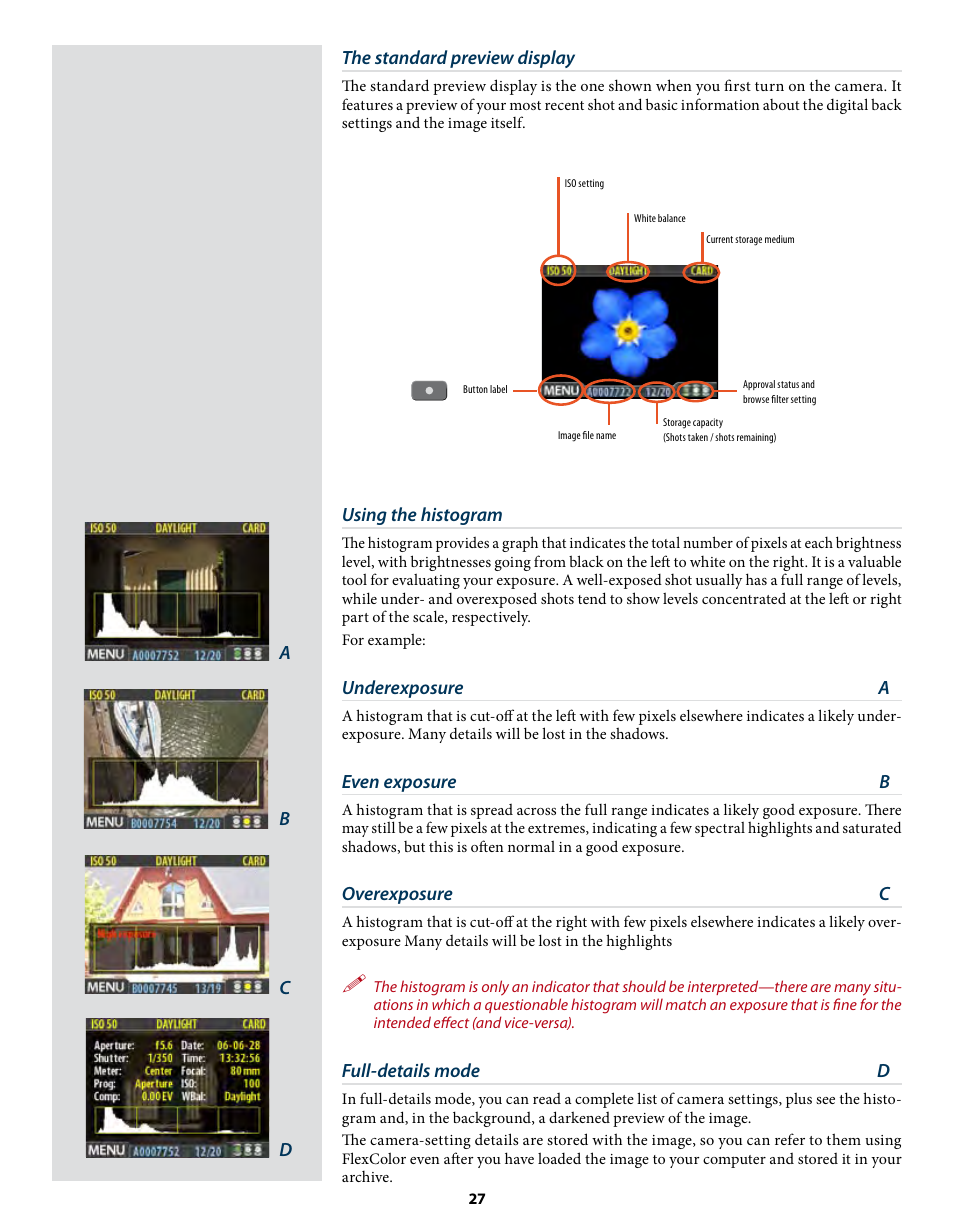 Hasselblad CF22 CF39 User Manual | Page 27 / 65