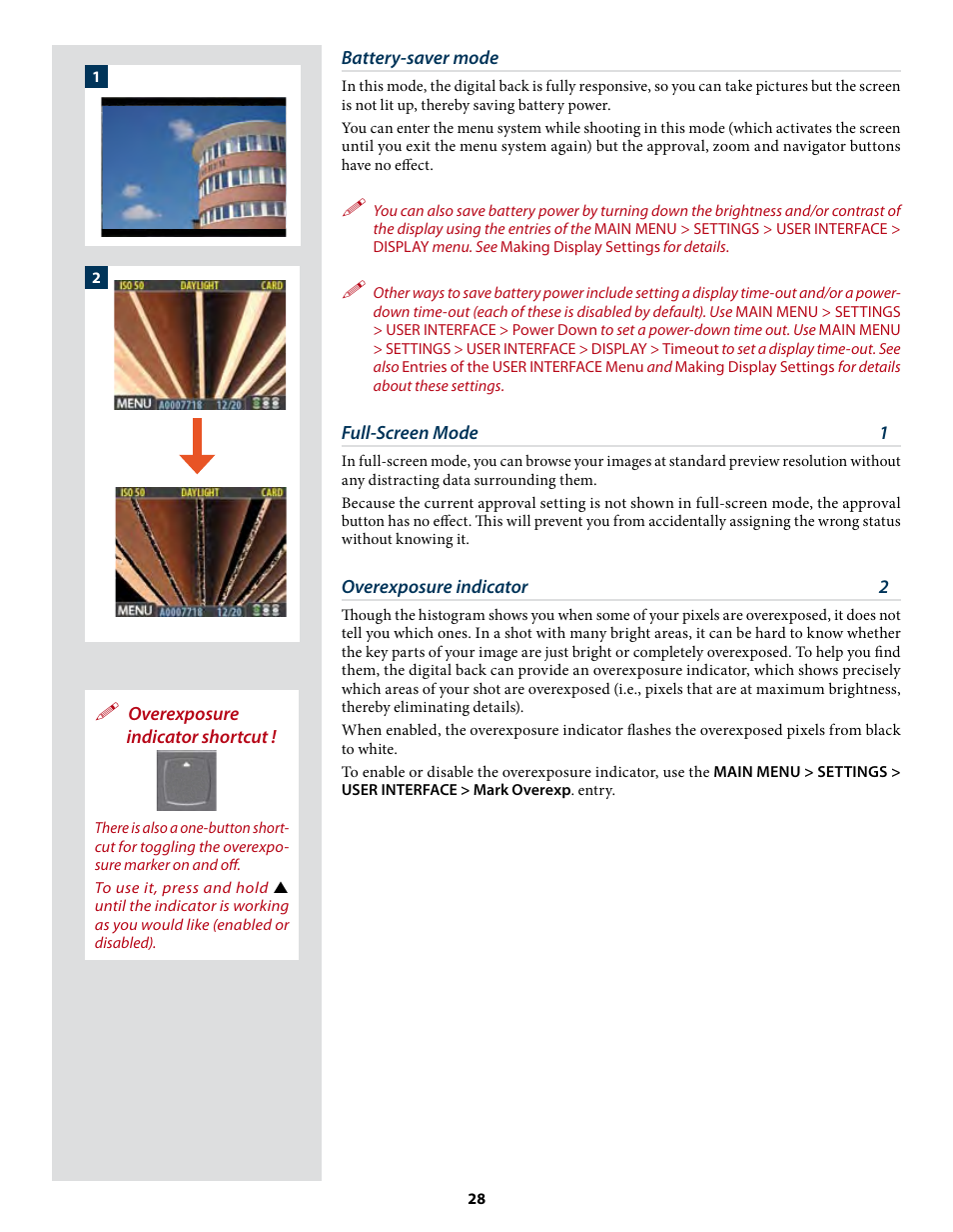 Hasselblad CF22 CF39 User Manual | Page 28 / 65