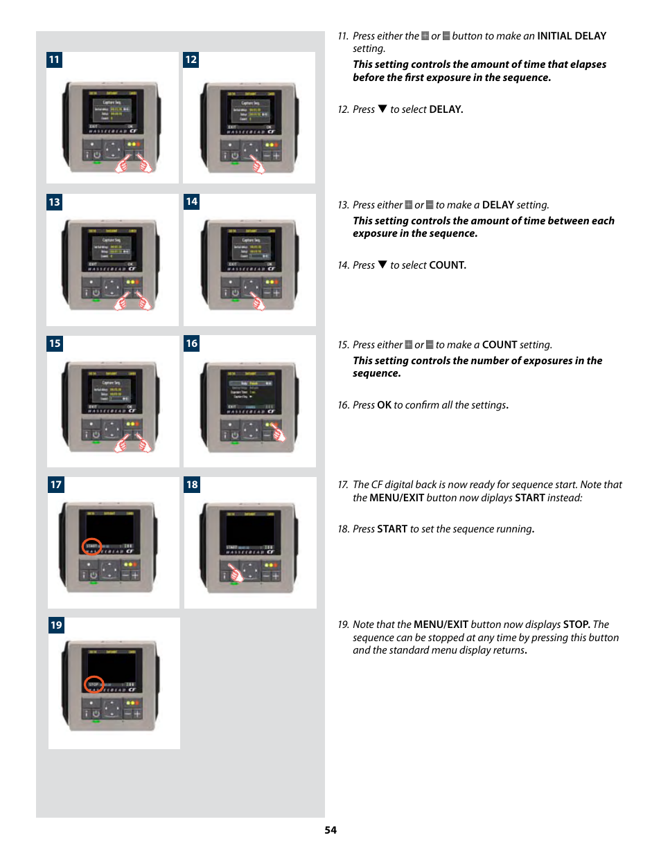 Hasselblad CF22 CF39 User Manual | Page 54 / 65
