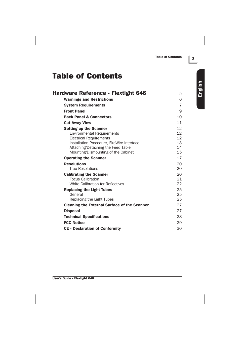 Hasselblad Flextight 646 User Manual | Page 3 / 30