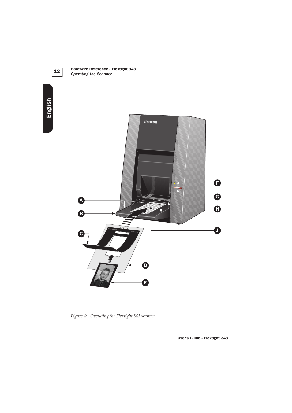 English | Hasselblad Flextight 343 User Manual | Page 12 / 22