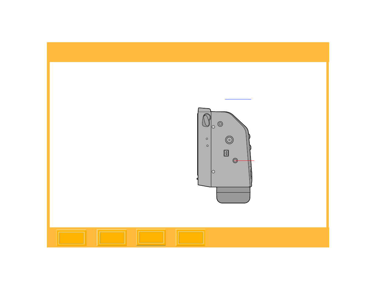 Using a video monitor, Connecting, Is in | Tput | Hasselblad 645 User Manual | Page 140 / 163
