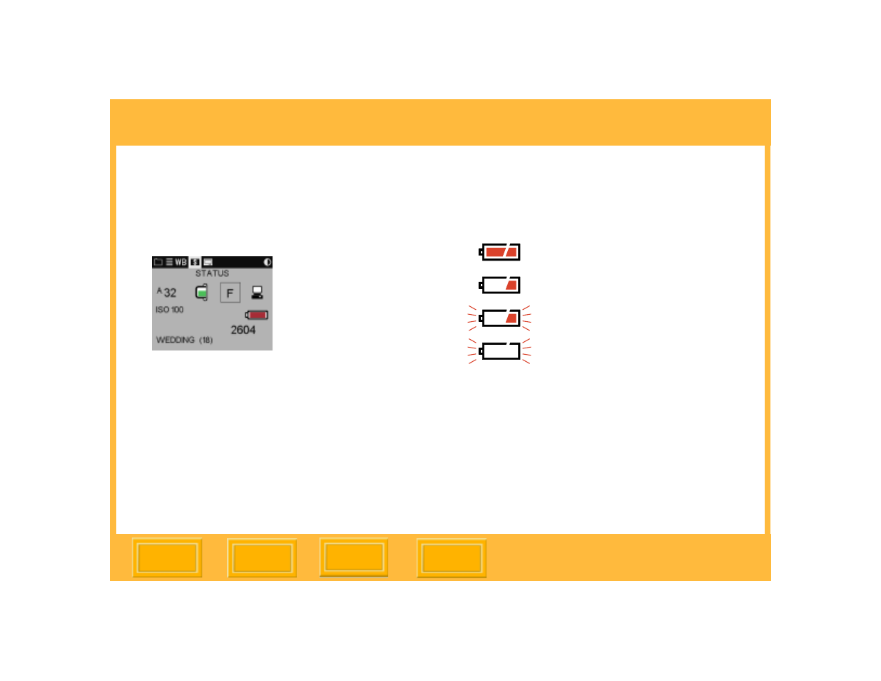 Checking battery status, The basics | Hasselblad 645 User Manual | Page 65 / 163