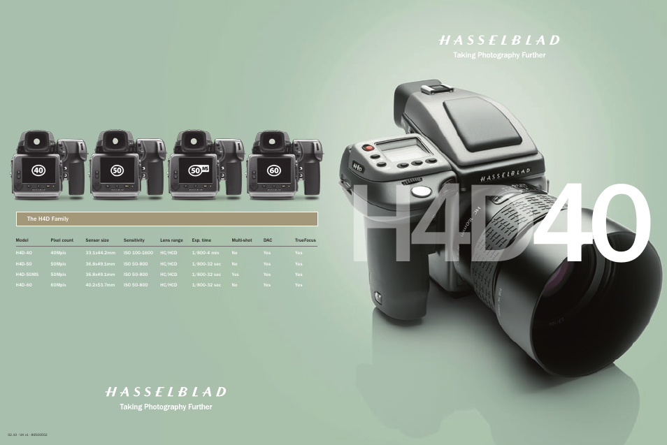 Hasselblad H4D-40 User Manual | 12 pages