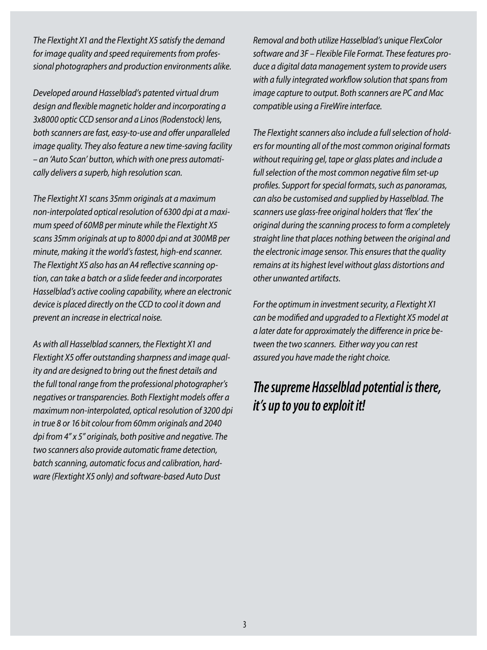 Hasselblad X1 User Manual | Page 3 / 20