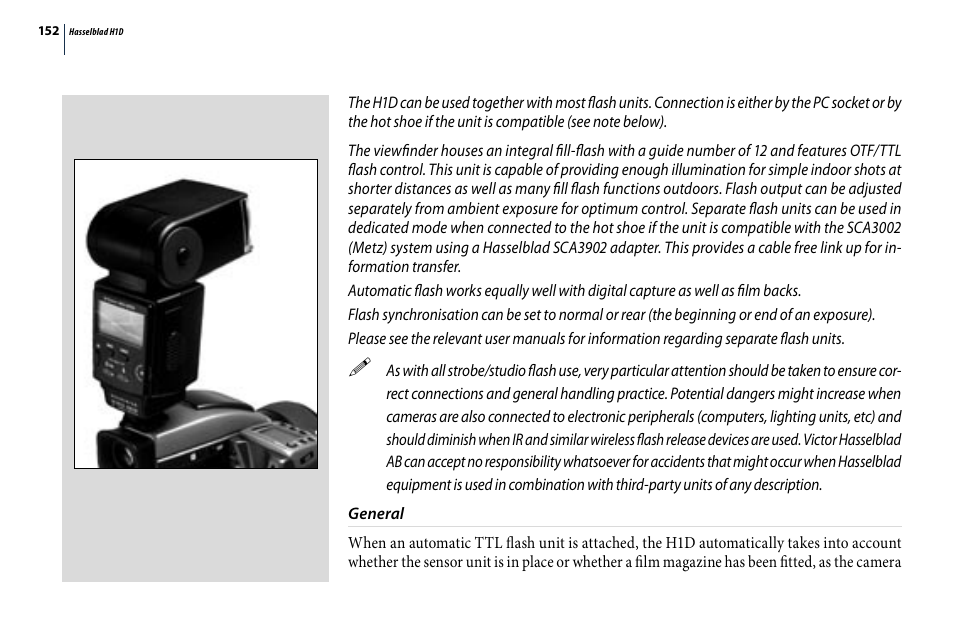 Hasselblad H1D User Manual | Page 152 / 184