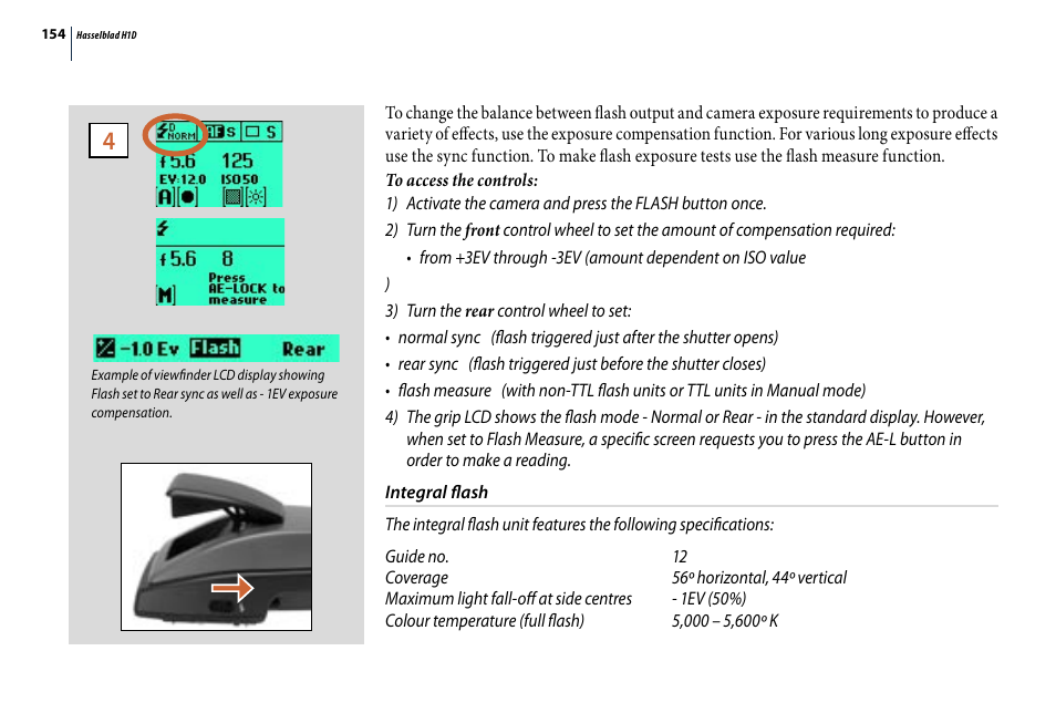 Hasselblad H1D User Manual | Page 154 / 184