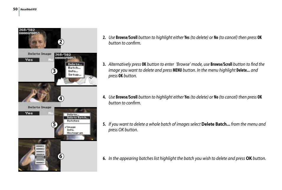 Hasselblad H1D User Manual | Page 50 / 184