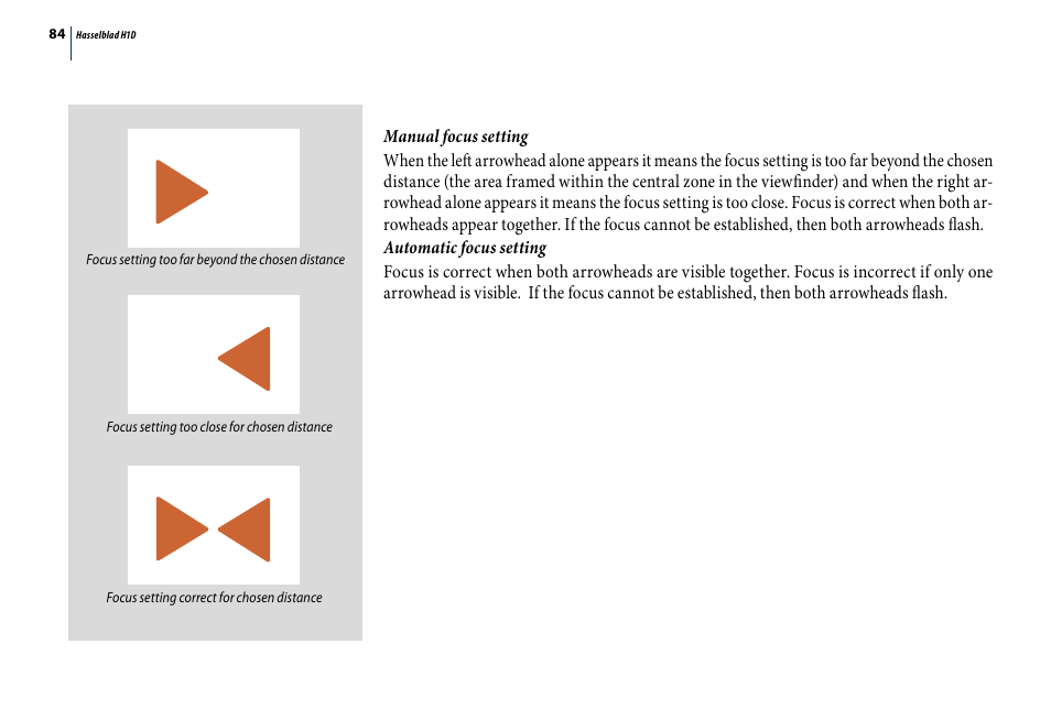 Hasselblad H1D User Manual | Page 84 / 184