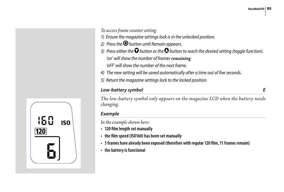 Hasselblad H1D User Manual | Page 95 / 184