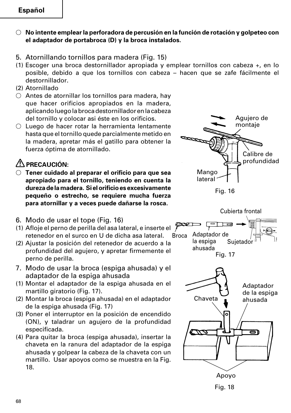 Hitachi Koki USA cordless hammer User Manual | Page 68 / 80