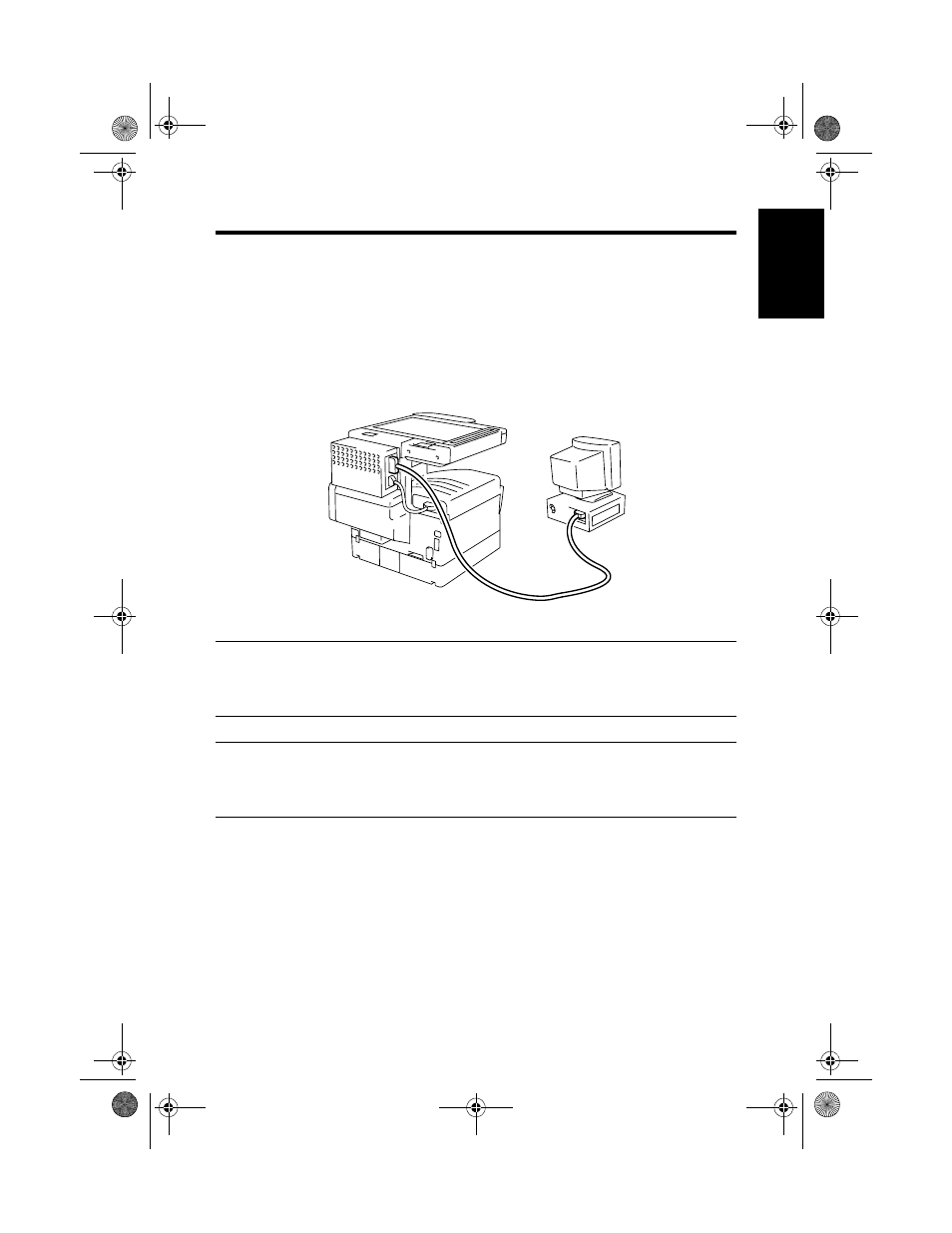 Connecting to controller, Connecting the printer controller | Hitachi Koki USA Hi-35pc User Manual | Page 15 / 190