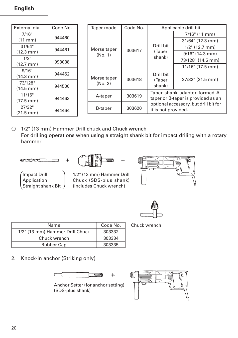 Hitachi Koki USA DH 24PE User Manual | Page 20 / 72