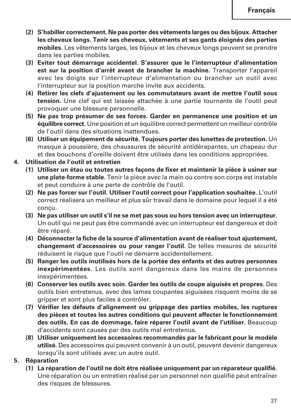 Hitachi Koki USA DH 24PE User Manual | Page 27 / 72